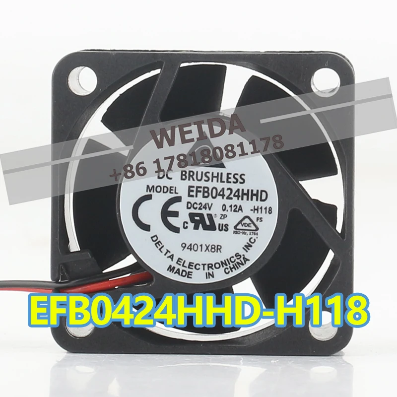 Вентилятор охлаждения Delta 24В 0.12А 4020 EFB0424HHD-H118 4 см, двухпроводной, для инверторов, с большим объемом воздушного потока
Вентилятор охлаждения Delta 24В 0.12А 4020 EFB0424HHD-H118 4 см, двухпроводной, для инверторов, с большим объемом воздушного потока