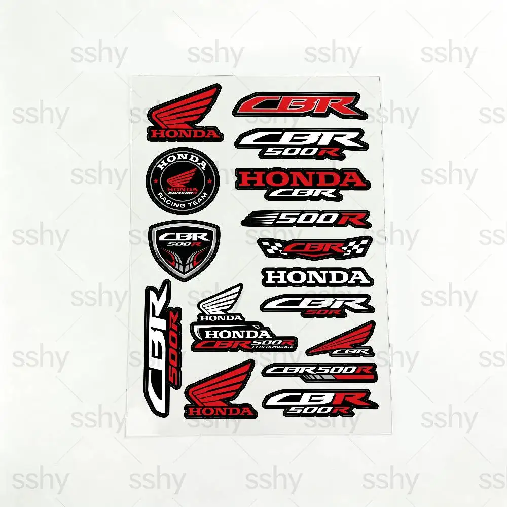 FOR HONDA CBR500R Reflective motorcycle stickers, 3M safety warning at night in the dark scooter helmets
FOR HONDA CBR500R Reflective motorcycle stickers, 3M safety warning at night in the dark scooter helmets