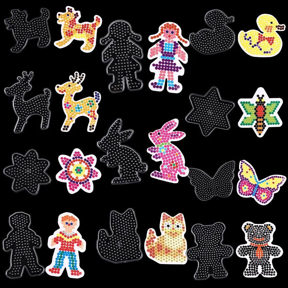 Toy Template Hama Beads Pegboard Transparent Plastic Stencil Beads Mini Pegboard DIY Toy Mini Beads Template with Color Paper
Toy Template Hama Beads Pegboard Transparent Plastic Stencil Beads Mini Pegboard DIY Toy Mini Beads Template with Color Paper