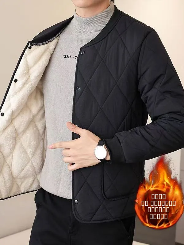 Мужская хлопковая куртка Thiened Fce на подкладке, теплая повседневная верхняя одежда с внутренней стороны, повседневное пальто из полиэфирного волокна
Мужская хлопковая куртка Thiened Fce на подкладке, теплая повседневная верхняя одежда с внутренней стороны, повседневное пальто из полиэфирного волокна