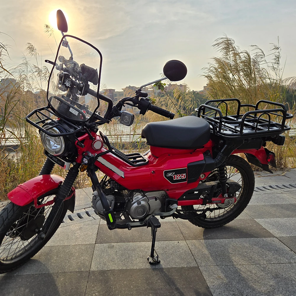 Basket Support Luggage Rear Rack Fits Honda Trail 125 CT125 Hunter Cub 125 All Models
Basket Support Luggage Rear Rack Fits Honda Trail 125 CT125 Hunter Cub 125 All Models