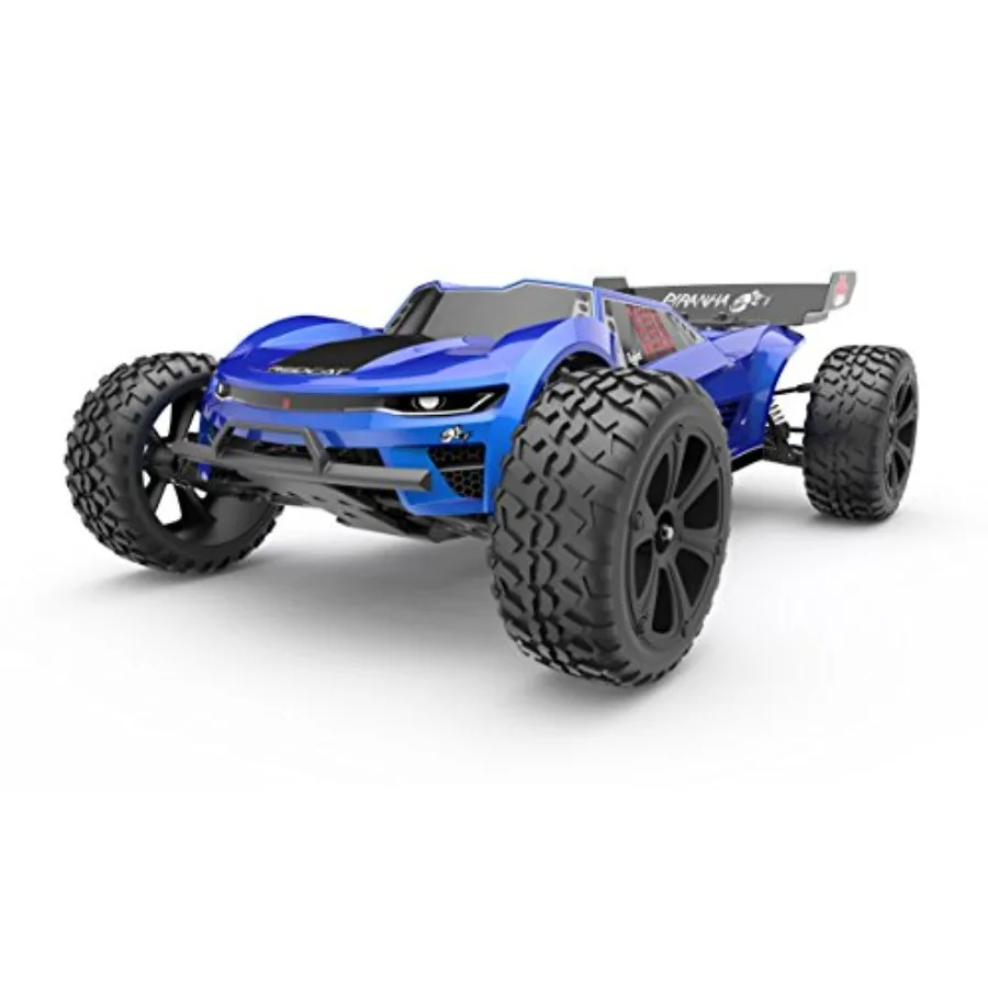 Piranha-TR-10 Piranha Tr10 Truggy for off-road racing, durable ABS plastic body, blue color with high-impact resistance and pre
Piranha-TR-10 Piranha Tr10 Truggy for off-road racing, durable ABS plastic body, blue color with high-impact resistance and pre