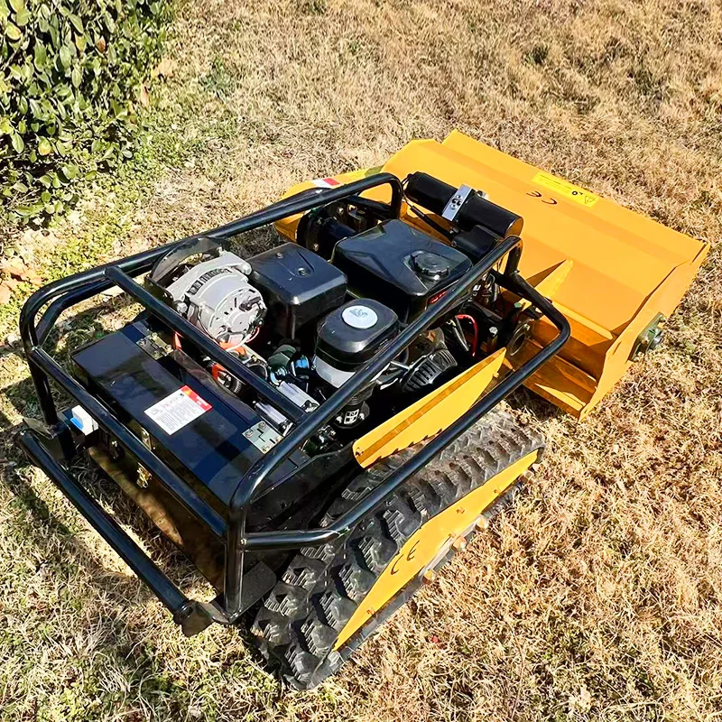Customized Garden Remote Control Lawn Mower for Sale Rubber Crawler Robot Gasoline Self Propelled
Customized Garden Remote Control Lawn Mower for Sale Rubber Crawler Robot Gasoline Self Propelled