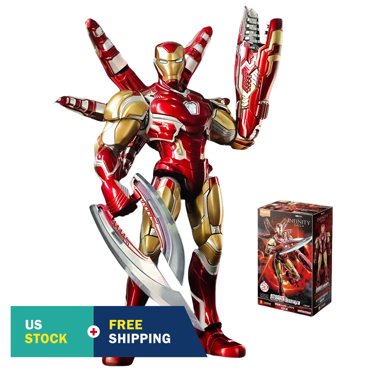 Наборы для сборки моделей HiPlay Heroes Iron Man MK85 Beyond Edition
Наборы для сборки моделей HiPlay Heroes Iron Man MK85 Beyond Edition