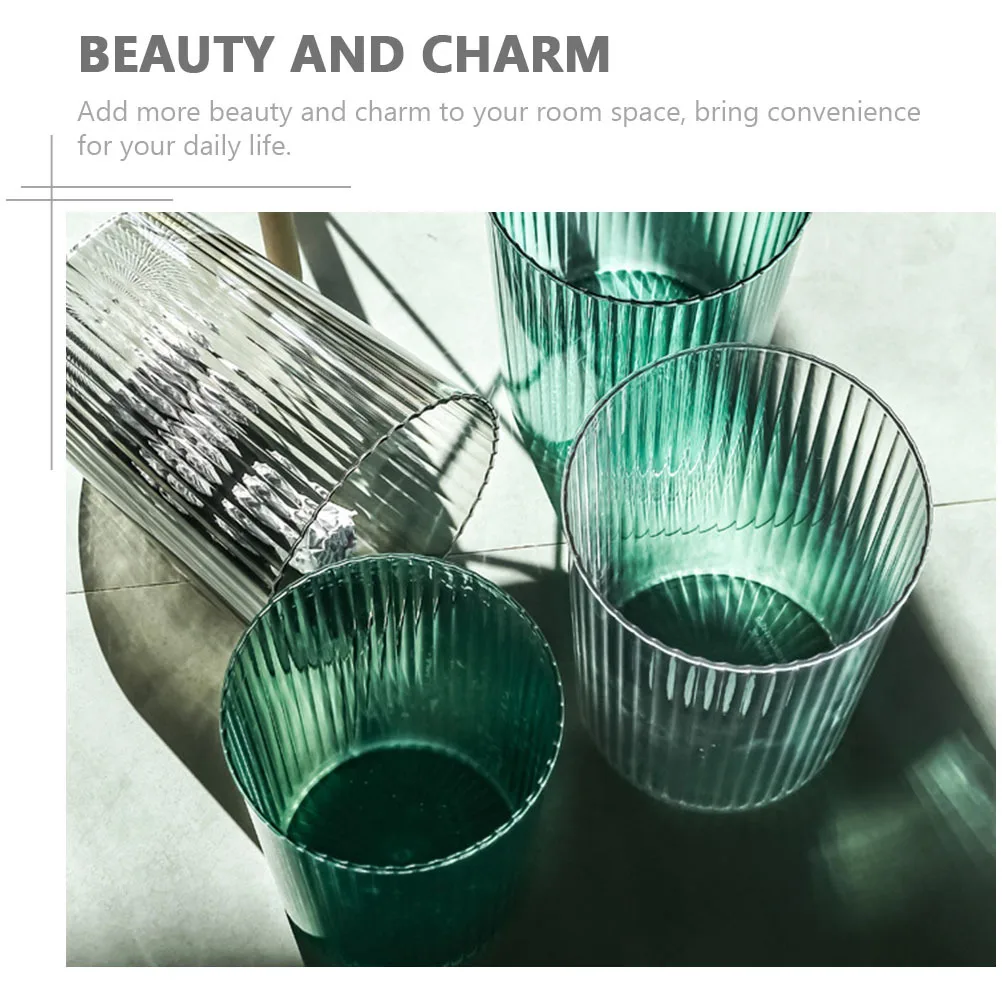 Thickened Trash Can Premium Pet Transparent Practical Household Waste Bin Kitchen Bathroom Multi-Function Trash Bucket 
Thickened Trash Can Premium Pet Transparent Practical Household Waste Bin Kitchen Bathroom Multi-Function Trash Bucket