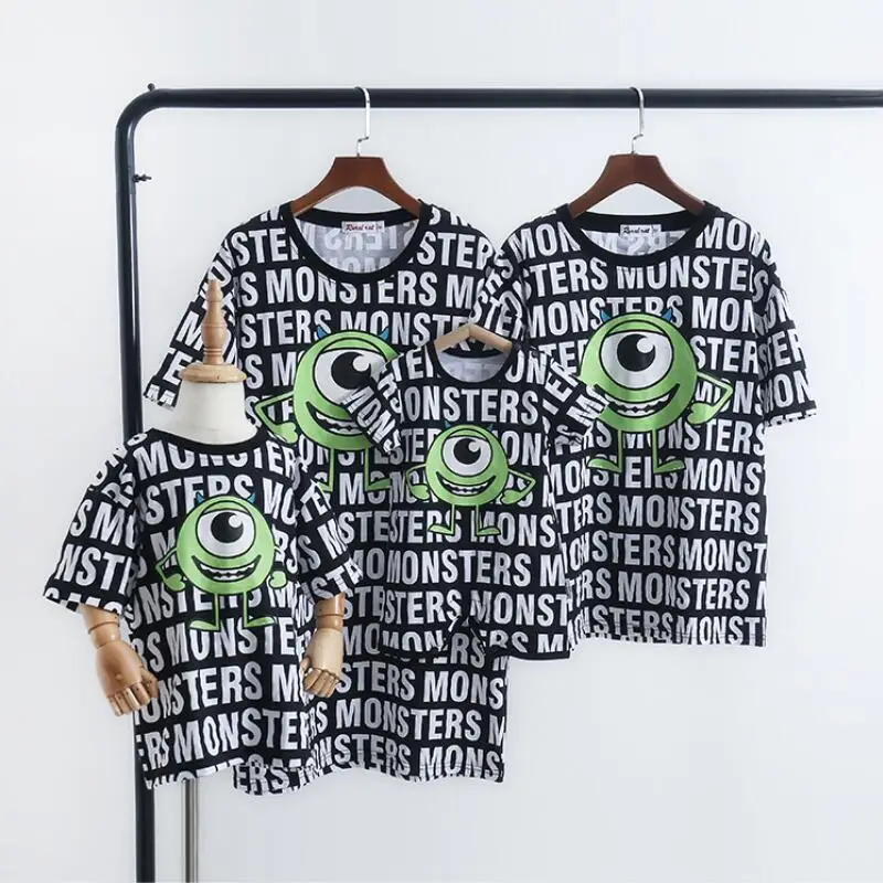 Cotton T-shirt Family Matching T-Shirts Mom and Daughter Father Son Girls Boys Baby Clothes Tee Short Sleeve Child's Shirts 2022
Cotton T-shirt Family Matching T-Shirts Mom and Daughter Father Son Girls Boys Baby Clothes Tee Short Sleeve Child's Shirts 2022