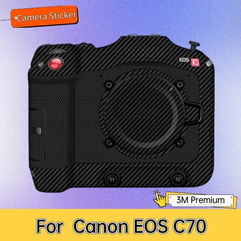 Camera Sticker For Canon EOS C70 Protective Skin Decal Film Anti-Scratch Protector Coat EOSC70
Camera Sticker For Canon EOS C70 Protective Skin Decal Film Anti-Scratch Protector Coat EOSC70