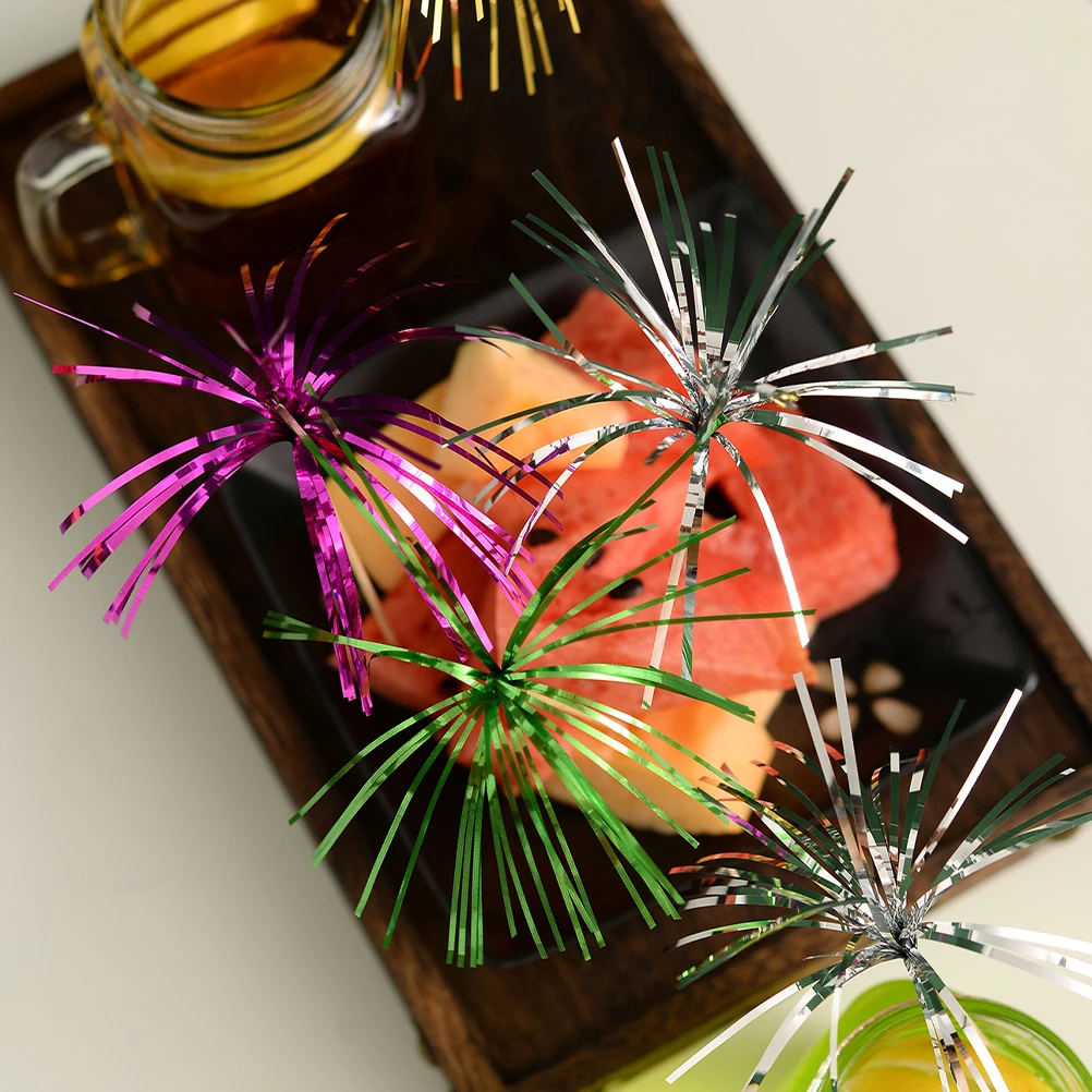 100Pcs Colorful Fruit Picks Premium Wooden Fruit Sticks for Party Dessert Cocktail Stirrer Snack Appetizer Supplies
100Pcs Colorful Fruit Picks Premium Wooden Fruit Sticks for Party Dessert Cocktail Stirrer Snack Appetizer Supplies