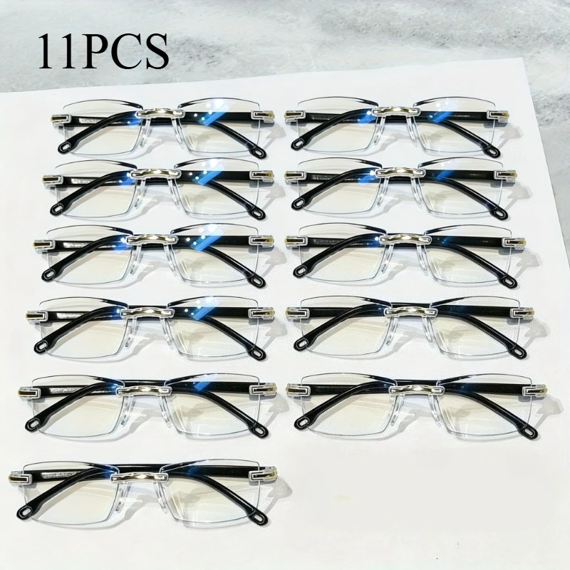 11 Pairs of High-Definition Reading Glasses Designed to Reduce Eye Strain, Suitable for Both Men And Women. These Comfortable Business Glasses Feature High-Definition Lenses And Are Perfect As Gifts for Halloween And Christmas
11 Pairs of High-Definition Reading Glasses Designed to Reduce Eye Strain, Suitable for Both Men And Women. These Comfortable Business Glasses Feature High-Definition Lenses And Are Perfect As Gifts for Halloween And Christmas