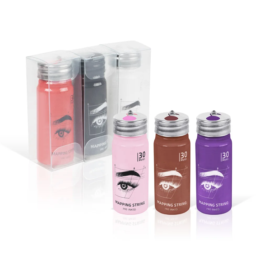 New tattoo embroidery solid ink 30 meters positioning line boxed eyebrow tattoo positioning line
New tattoo embroidery solid ink 30 meters positioning line boxed eyebrow tattoo positioning line