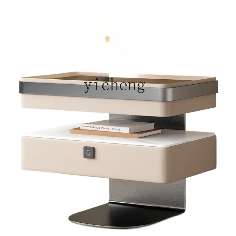Zf Bedside Table Light Luxury Fingerprint Lock Wireless Charging Design Sense Bedroom Bedside Cabinet
Zf Bedside Table Light Luxury Fingerprint Lock Wireless Charging Design Sense Bedroom Bedside Cabinet
