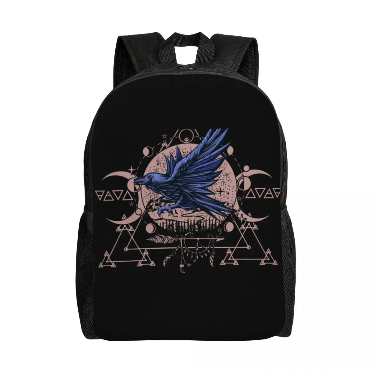 Рюкзаки Raven Wiccan Mandala для женщин и мужчин, школьная сумка для студентов колледжа, подходит для 15-дюймовых сумок для ноутбуков
Рюкзаки Raven Wiccan Mandala для женщин и мужчин, школьная сумка для студентов колледжа, подходит для 15-дюймовых сумок для ноутбуков