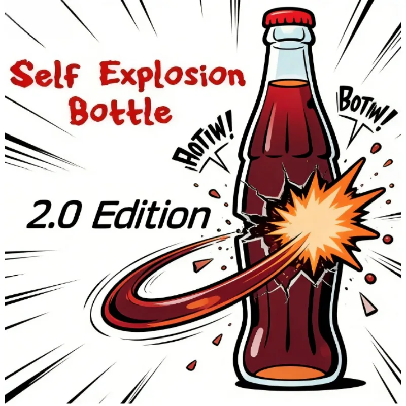 Набор из 6 прозрачных бутылок для фокусов с эффектом самовзрыва 2.0, реквизит для сценических и крупноплановых иллюзий, забавные магические трюки и реквизит
Набор из 6 прозрачных бутылок для фокусов с эффектом самовзрыва 2.0, реквизит для сценических и крупноплановых иллюзий, забавные магические трюки и реквизит