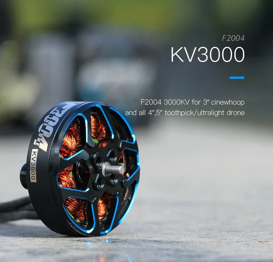 T-Motor F2004 2004 1700KV 6S / 3000KV 4-5S Brushless Motor 1.5mm Shaft Long Range for Drone FPV Racing Quadcopter
T-Motor F2004 2004 1700KV 6S / 3000KV 4-5S Brushless Motor 1.5mm Shaft Long Range for Drone FPV Racing Quadcopter