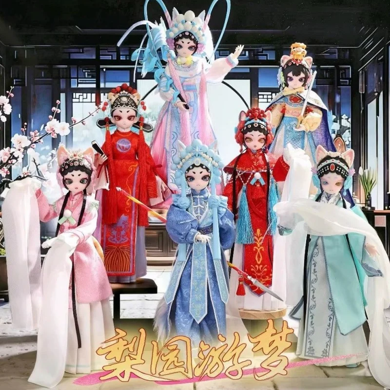 Оригинальная коллекционная фигурка BJD из серии Miao Universe Opera Dream, игрушка в стиле национальных тенденций, сюрприз-бокс, украшение, подарок для фанатов на праздники
Оригинальная коллекционная фигурка BJD из серии Miao Universe Opera Dream, игрушка в стиле национальных тенденций, сюрприз-бокс, украшение, подарок для фанатов на праздники
