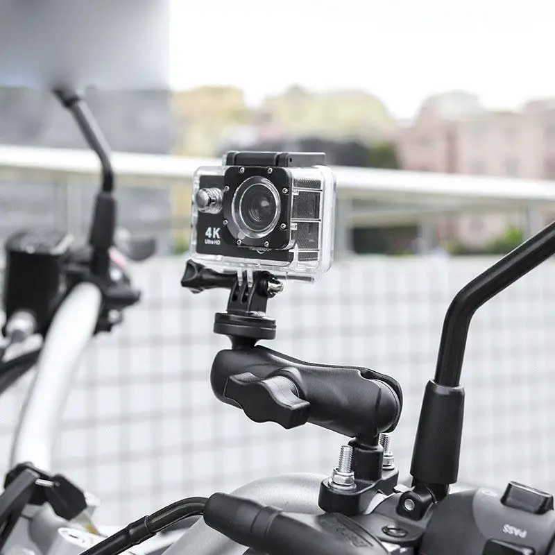 Motorcycle Action Camera Bracket Handlebar / Mirror Mount Dash Cam Mobile Phone Holder Compatible For Dji Accessories
Motorcycle Action Camera Bracket Handlebar / Mirror Mount Dash Cam Mobile Phone Holder Compatible For Dji Accessories