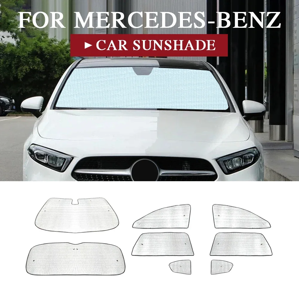 For Mercedes-Benz A B C GLC ML GLE GLA CLA GLB CLS GLK Car Sunshade Windshield Side Window UV Reflector Sun Visor Auto Accessory
For Mercedes-Benz A B C GLC ML GLE GLA CLA GLB CLS GLK Car Sunshade Windshield Side Window UV Reflector Sun Visor Auto Accessory