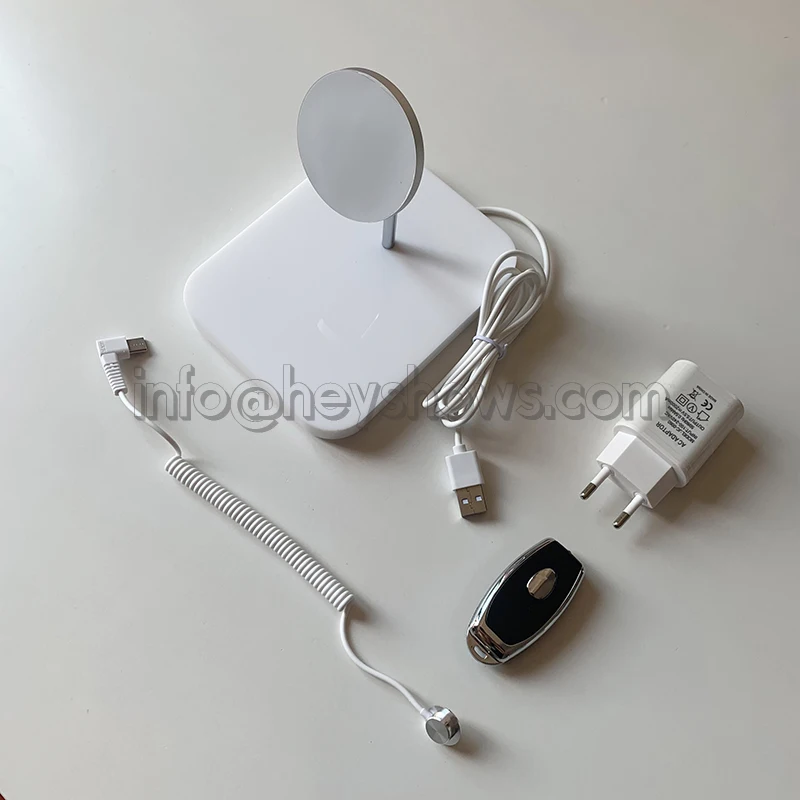 6Pcs Anti-Theft Alarm Display Stands for All Brand Mobile Phones with Wireless Charging Universal Security Stand
6Pcs Anti-Theft Alarm Display Stands for All Brand Mobile Phones with Wireless Charging Universal Security Stand