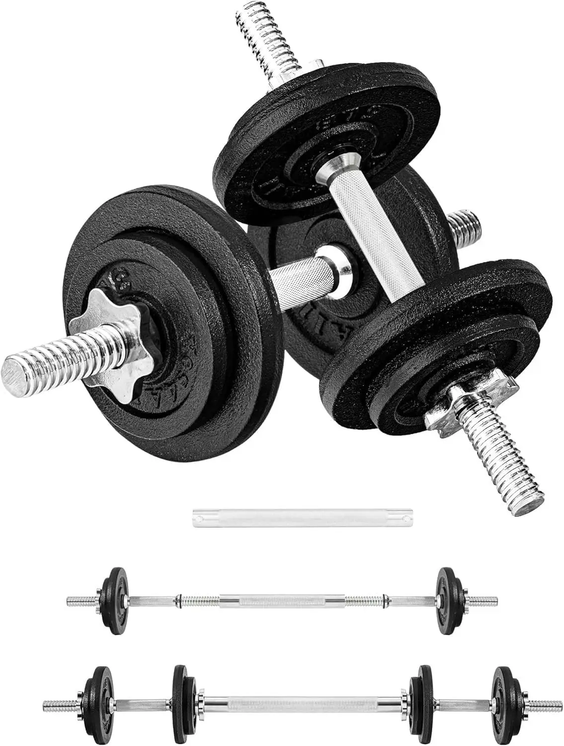 Adjustable Dumbbell Set with Weight Plates, Star Lock Collars, 40-200lbs Adjustable Weights for Home Gym
Adjustable Dumbbell Set with Weight Plates, Star Lock Collars, 40-200lbs Adjustable Weights for Home Gym