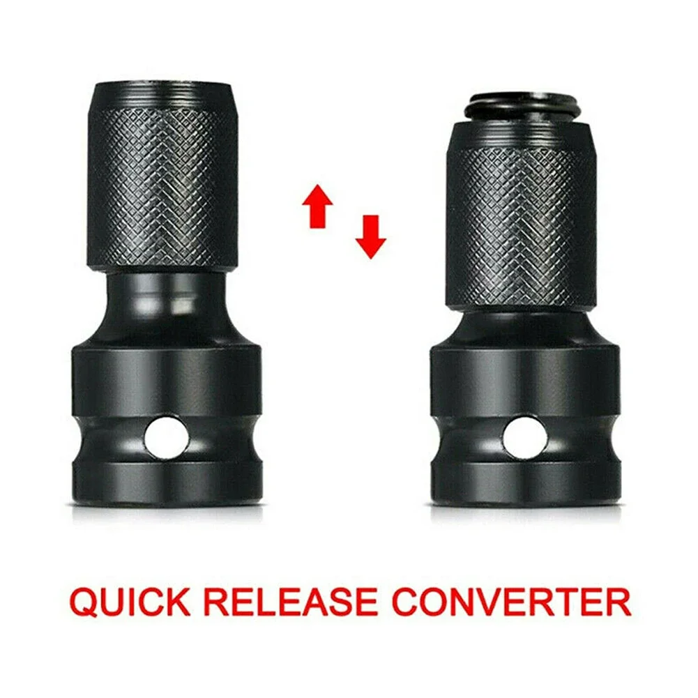 Electric Hex Socket Adapter Wrench 1/2 Drive 1/4 Hex 23*50mm Black Chrome Vanadium Steel Non-slip Wear-resistant
Electric Hex Socket Adapter Wrench 1/2 Drive 1/4 Hex 23*50mm Black Chrome Vanadium Steel Non-slip Wear-resistant