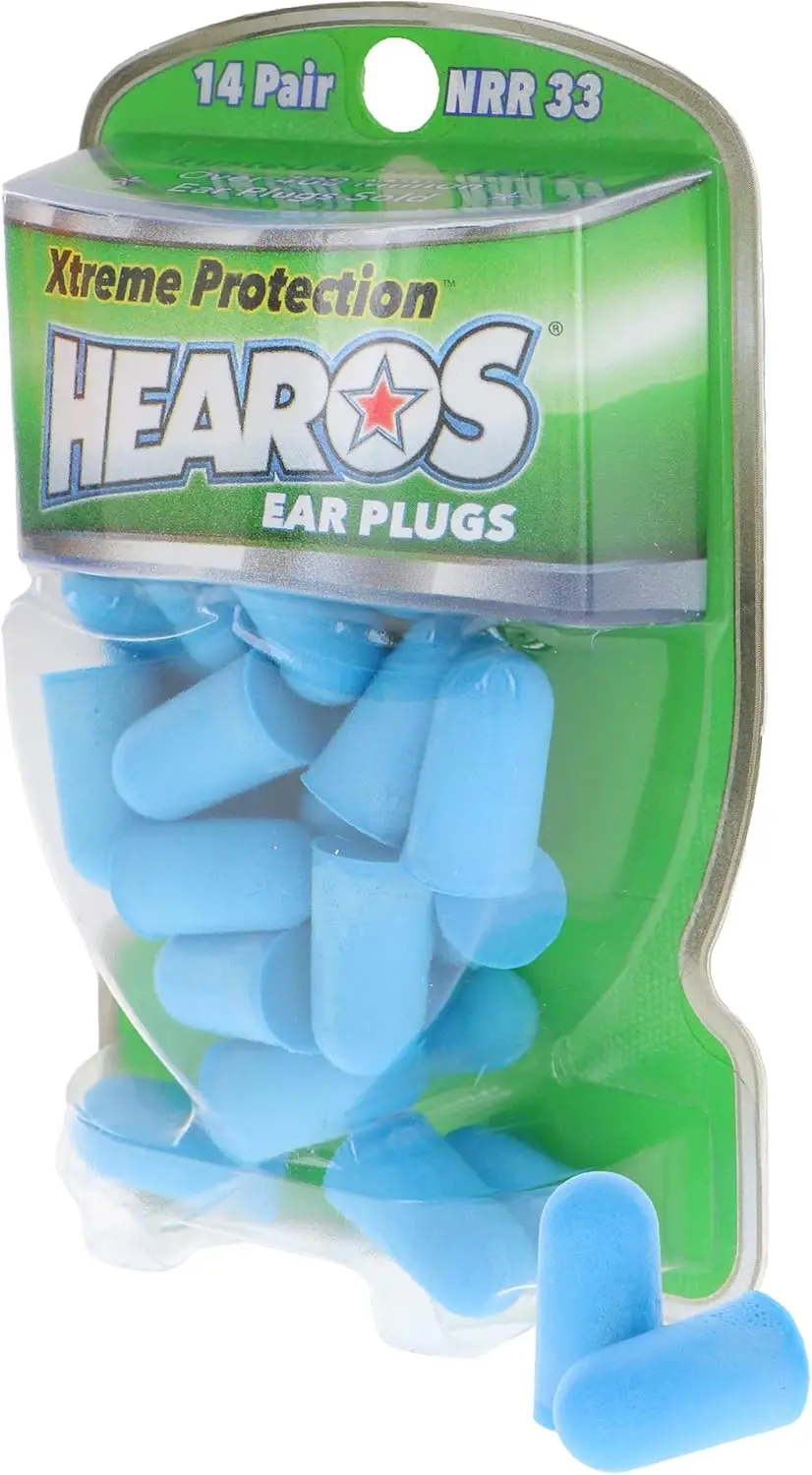 Noise Cancelling Foam Earplugs NRR 33 Hearing Protection for Sleep, Study, Travel, 14 Pairs
Noise Cancelling Foam Earplugs NRR 33 Hearing Protection for Sleep, Study, Travel, 14 Pairs