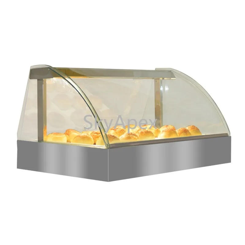 Термостатический витринный шкаф для подогрева и демонстрации продуктов (яичные тарты, жареная курица) для магазинов и кухонь
Термостатический витринный шкаф для подогрева и демонстрации продуктов (яичные тарты, жареная курица) для магазинов и кухонь