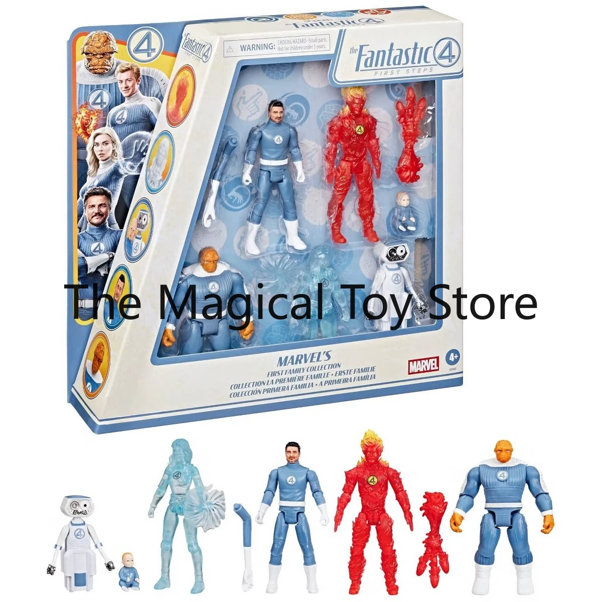 Original Marvel Fantastic Four Action Figure Set with Posable Office Accessories Children's Toy Birthday Gift Model Collectible
Original Marvel Fantastic Four Action Figure Set with Posable Office Accessories Children's Toy Birthday Gift Model Collectible
