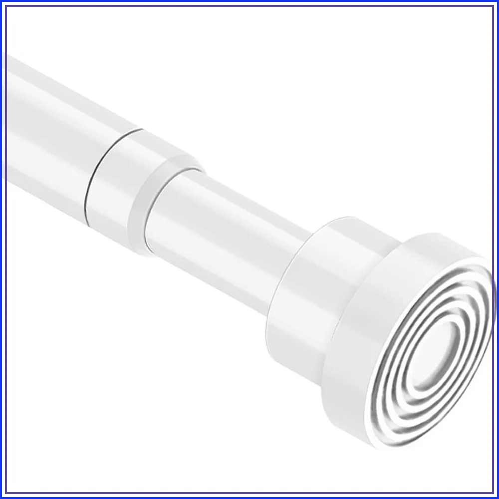 Adjustable Tension Rod 18-28", No Drilling, White, for Closet, Window, Cupboard
Adjustable Tension Rod 18-28", No Drilling, White, for Closet, Window, Cupboard