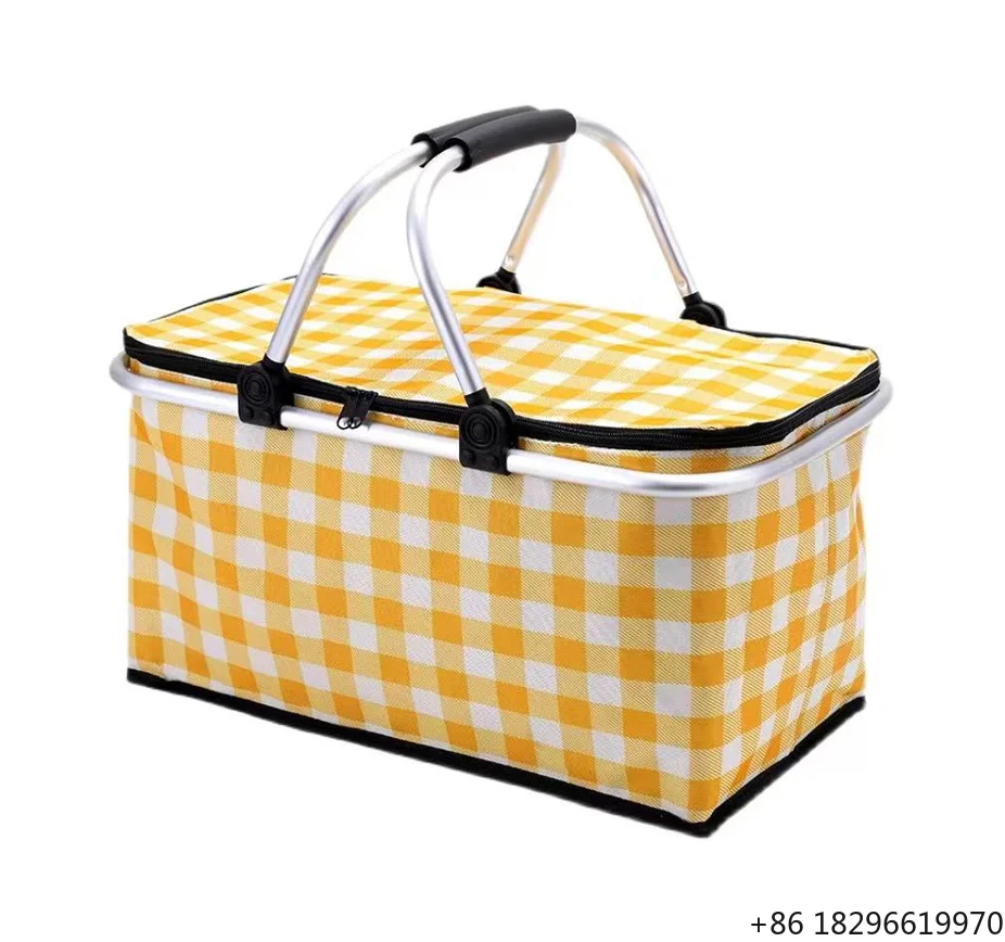 Large Capacity Insulated Picnic Basket Waterproof Material for Outdoor Camping Travel
Large Capacity Insulated Picnic Basket Waterproof Material for Outdoor Camping Travel