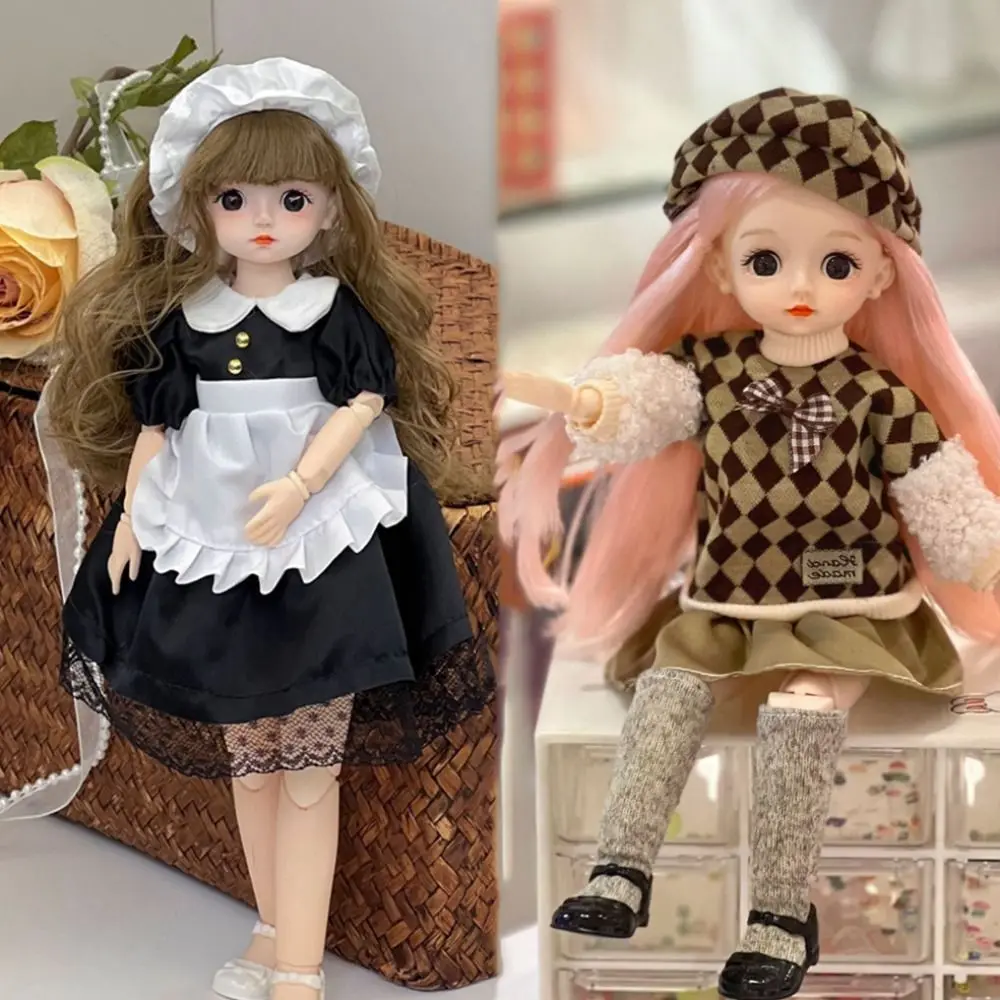 1/6 SD 30cm Bjd Doll with Clothes Attractive Eyes Long Hair Princess Dress Up BJD Dolls with Wig Make Up Elegant
1/6 SD 30cm Bjd Doll with Clothes Attractive Eyes Long Hair Princess Dress Up BJD Dolls with Wig Make Up Elegant