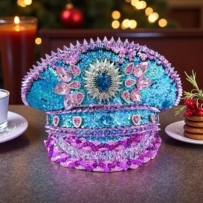 HongLuan синий/розовый цилиндр в стиле стимпанк для вечеринки, женская шляпа капитана со стразами, аксессуары для фестиваля Burning Man, кепки Rave для мужчин
HongLuan синий/розовый цилиндр в стиле стимпанк для вечеринки, женская шляпа капитана со стразами, аксессуары для фестиваля Burning Man, кепки Rave для мужчин