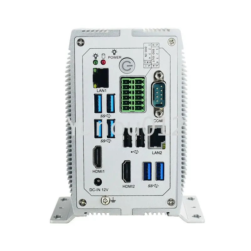 Безвентиляторный сервер DK-1200 E3350 Процессор Промышленный компьютер Встроенный промышленный мультимедийный автономный аппарат
Безвентиляторный сервер DK-1200 E3350 Процессор Промышленный компьютер Встроенный промышленный мультимедийный автономный аппарат