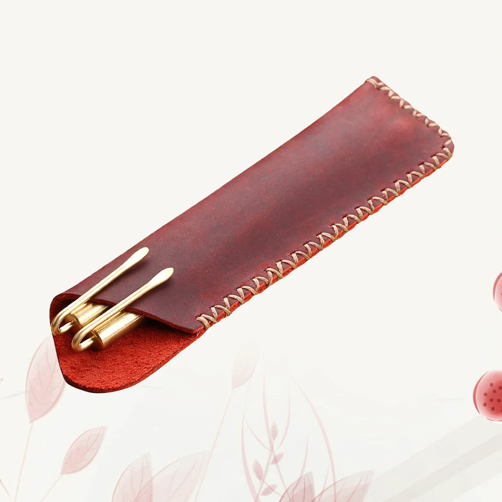 Case Handmade Retro Style Pouch For Gift Pen Holder Pen Storage Bag For Office School College Red Wine
Case Handmade Retro Style Pouch For Gift Pen Holder Pen Storage Bag For Office School College Red Wine