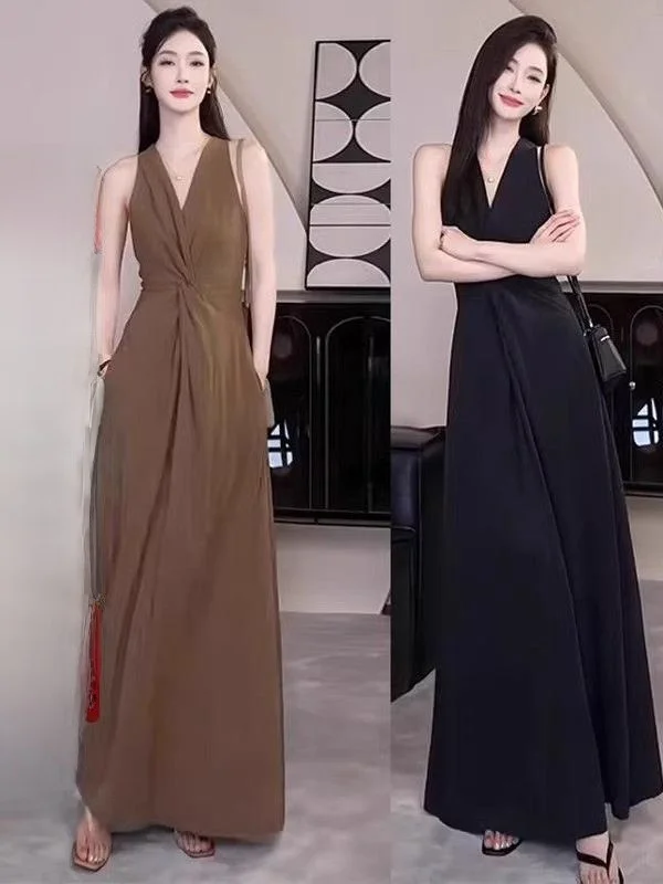 Женская модная длинная юбка Ele Bla Strapl Neline Dr из полиэстера, А-силуэт, для весенне-летнего и осеннего сезонов
Женская модная длинная юбка Ele Bla Strapl Neline Dr из полиэстера, А-силуэт, для весенне-летнего и осеннего сезонов