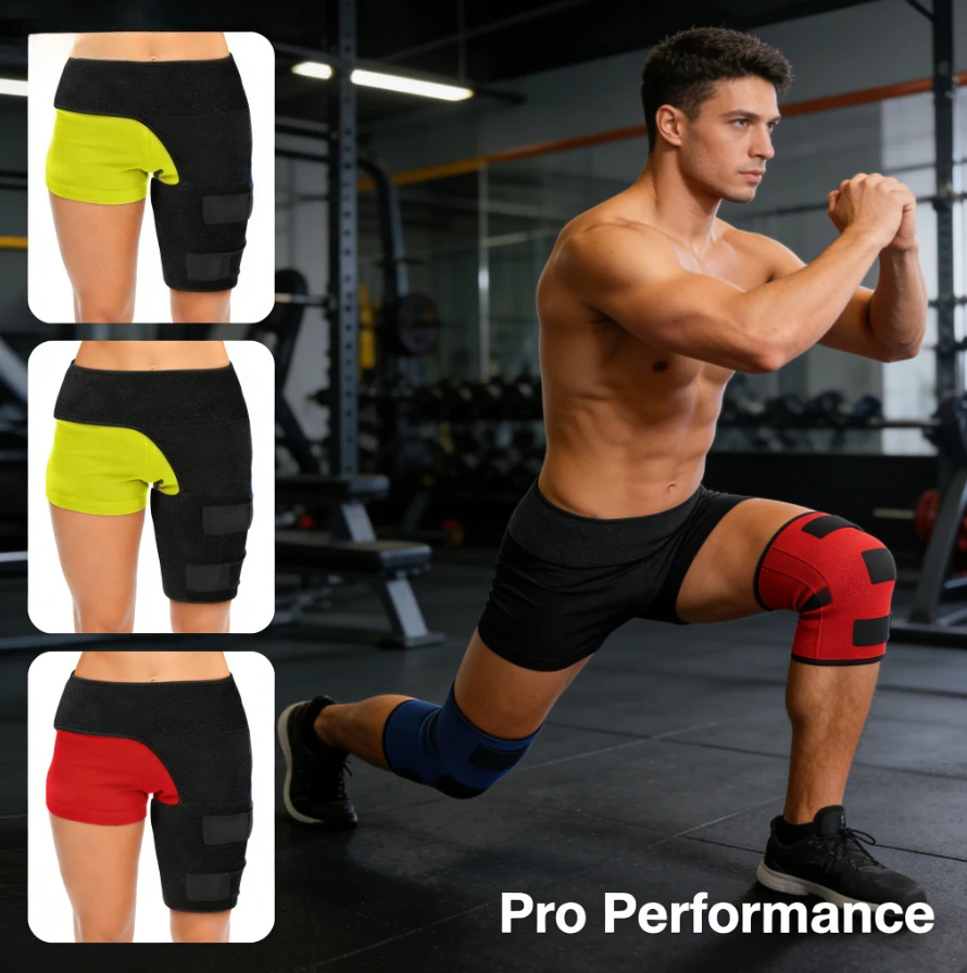 2026 1pc Fitness Hip Groin Thigh Support Protector Anti Strain Gear For Workout Training And Sports Safety gaiters running
2026 1pc Fitness Hip Groin Thigh Support Protector Anti Strain Gear For Workout Training And Sports Safety gaiters running