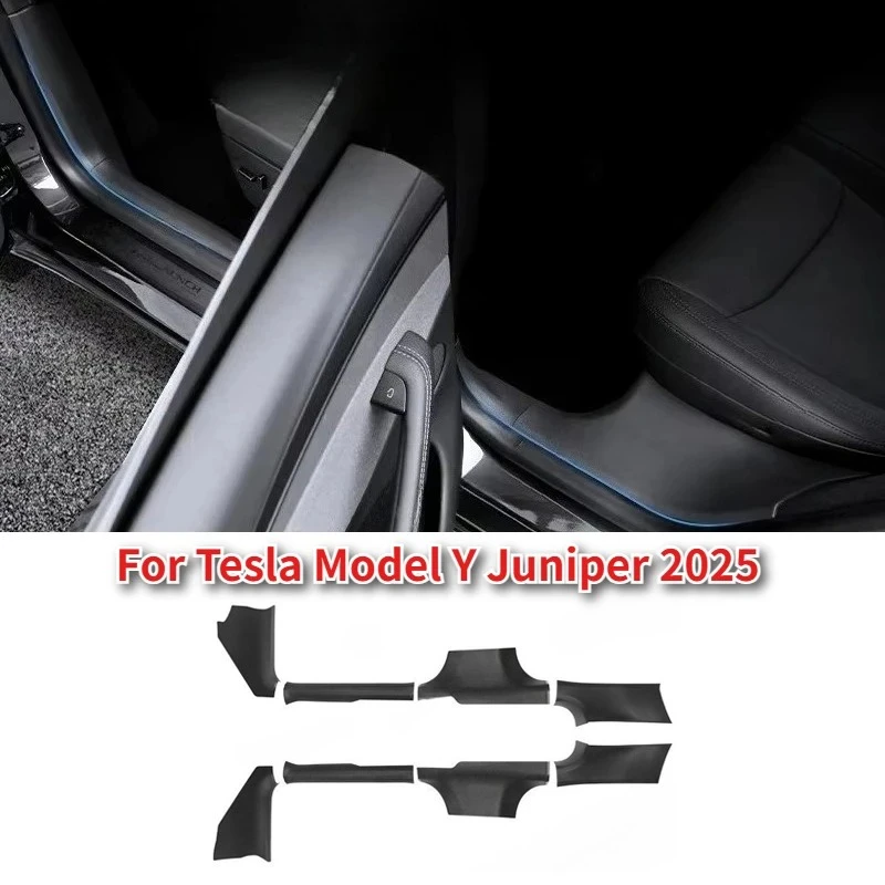 Front Rear Door Sill Guards for Tesla Model Y Juniper 2025 TPE Inner Protector Cover Plate Trim Anti-Dirty Bumper Welcome Pedal
Front Rear Door Sill Guards for Tesla Model Y Juniper 2025 TPE Inner Protector Cover Plate Trim Anti-Dirty Bumper Welcome Pedal
