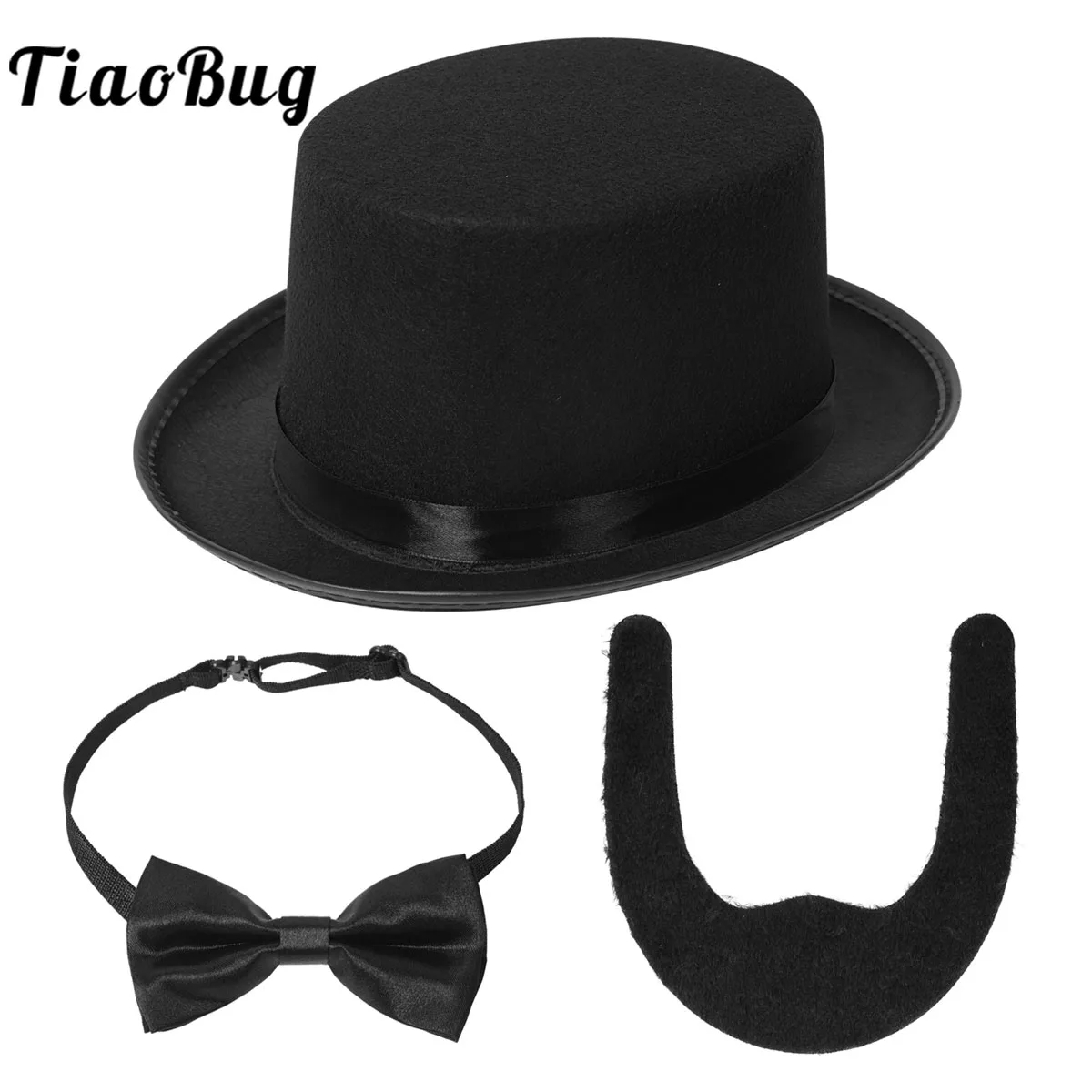 President Day Costumes Set Kids Adult Hat with Beard and Necktie Outfit Funny Party Hats Magician Cosplay Costume Props
President Day Costumes Set Kids Adult Hat with Beard and Necktie Outfit Funny Party Hats Magician Cosplay Costume Props