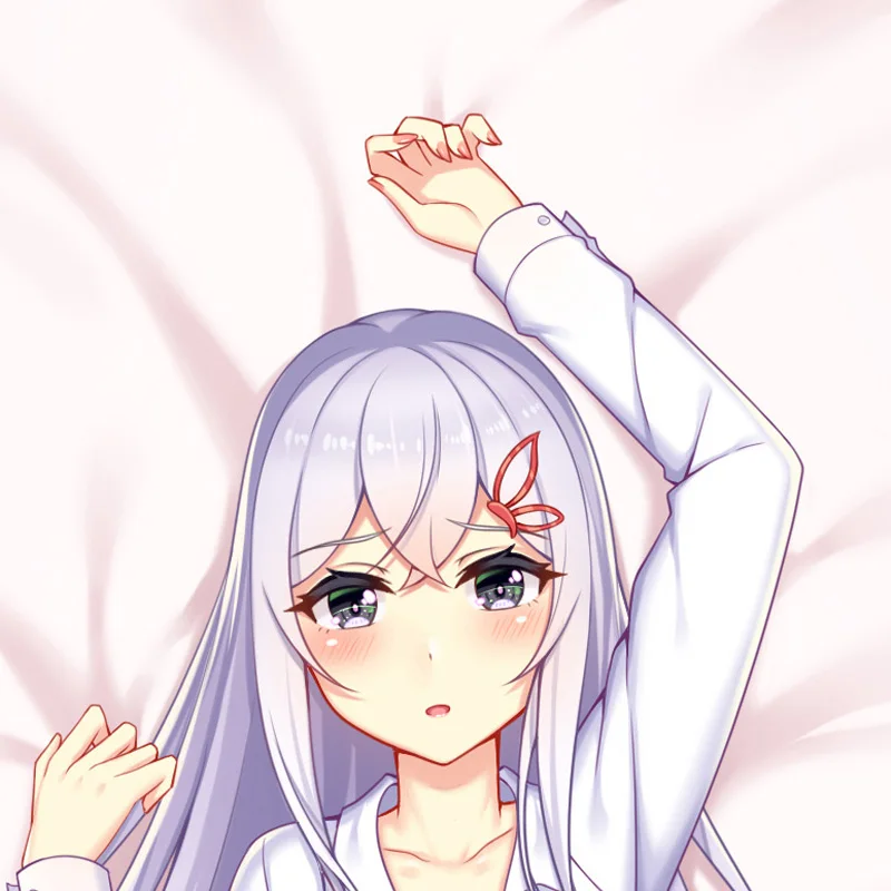 Dakimakura Anime Elaina Pillow Case Double-sided Print Of Life-size Body Pillowcase Gifts Cushion Cover
Dakimakura Anime Elaina Pillow Case Double-sided Print Of Life-size Body Pillowcase Gifts Cushion Cover