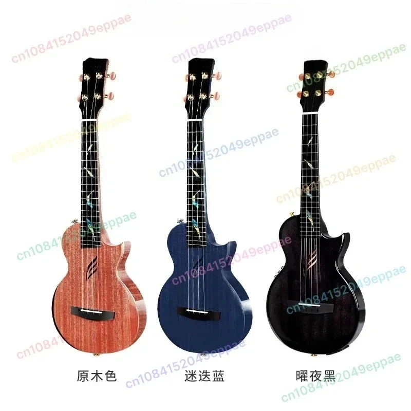Wooden 26 Inch Feather Molding Plus Shock Class A Mahogany Beginner Electric Box Plus DOUBLE Pickup Full Single Ukulele
Wooden 26 Inch Feather Molding Plus Shock Class A Mahogany Beginner Electric Box Plus DOUBLE Pickup Full Single Ukulele