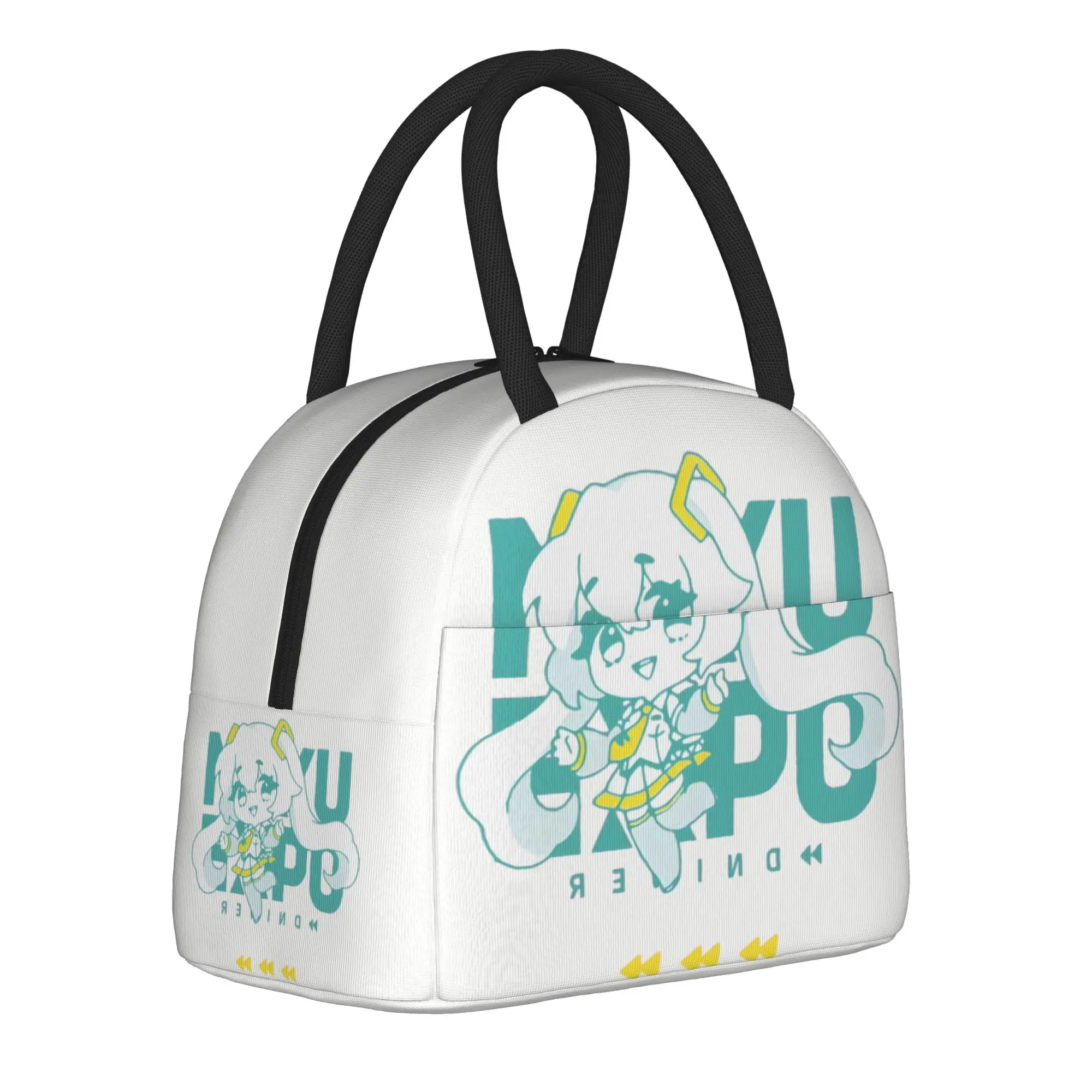 Hatsunes Mikus Merch Insulated Lunch Bags For Work Food Box Reusable Thermal Cooler Lunch Boxes
Hatsunes Mikus Merch Insulated Lunch Bags For Work Food Box Reusable Thermal Cooler Lunch Boxes