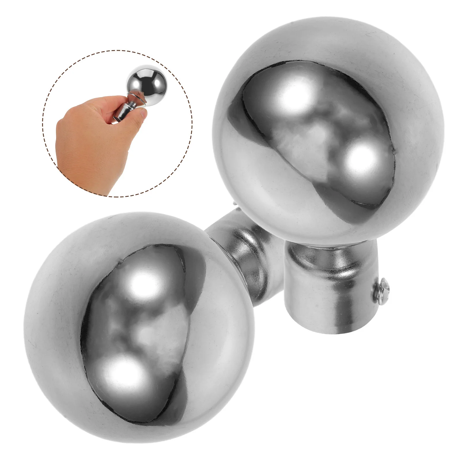 2pcs Flagpole Ball Topper Stainless Steel 19Mm Outdoor Flag Pole Finial Replacement Decorative Top Ball For Flagpole
2pcs Flagpole Ball Topper Stainless Steel 19Mm Outdoor Flag Pole Finial Replacement Decorative Top Ball For Flagpole