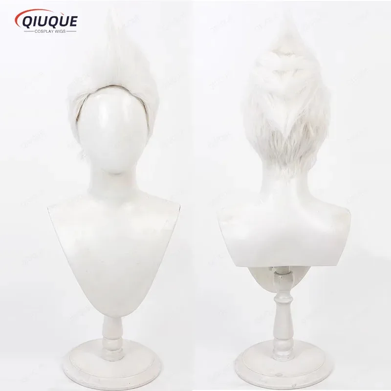 LQLOL Arcane Ekko Cosplay Wig The Boy Who Shattered Time Short White Stick Up Heat Resistant Synthetic Hair Anime Wigs + Wig Cap
LQLOL Arcane Ekko Cosplay Wig The Boy Who Shattered Time Short White Stick Up Heat Resistant Synthetic Hair Anime Wigs + Wig Cap