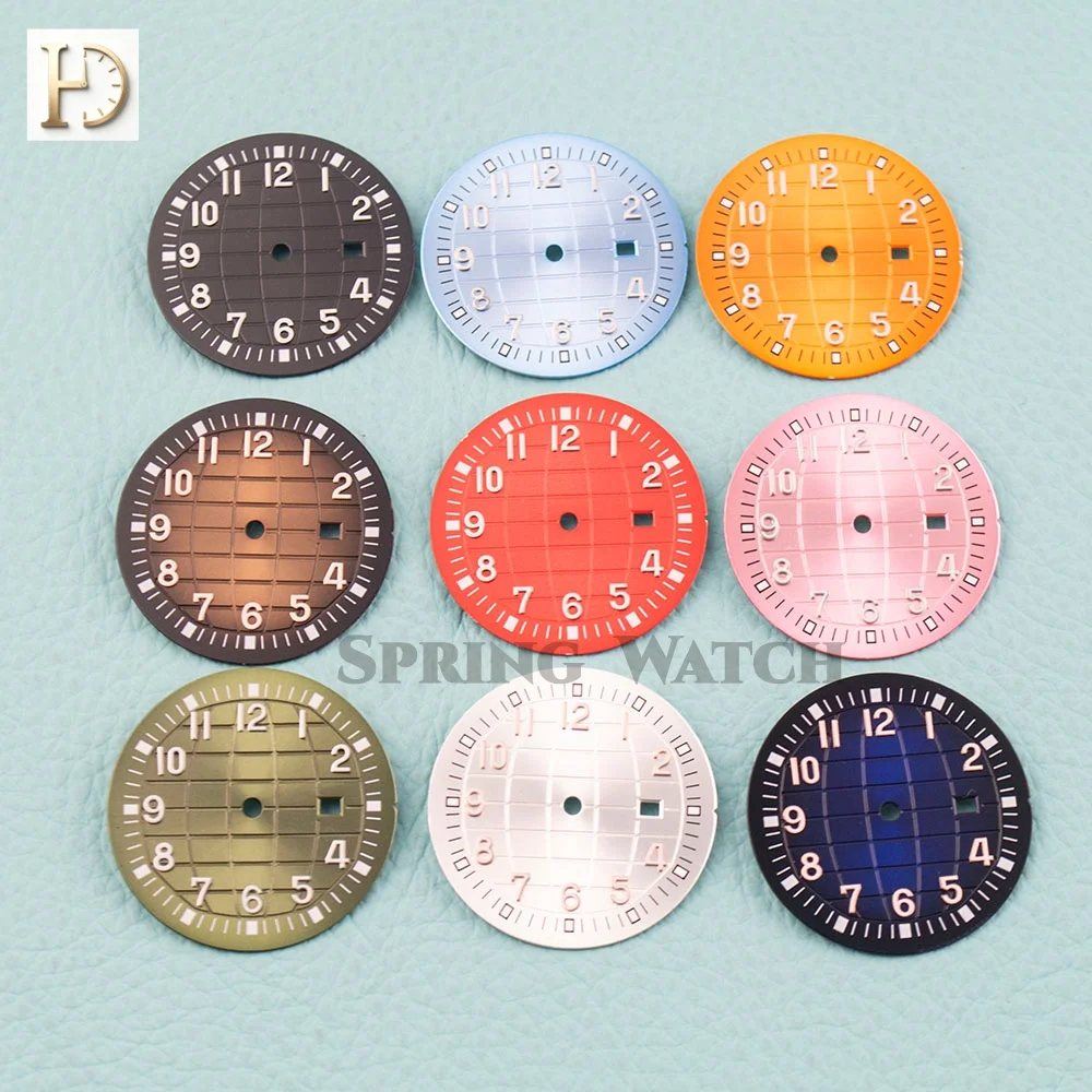 Ladies Watch Dial Green Luminous Watch Dial NH05 Watch Dial 25.5mm Watch Dial For AQUANAUT Nautilus NH05 NH06 Movement
Ladies Watch Dial Green Luminous Watch Dial NH05 Watch Dial 25.5mm Watch Dial For AQUANAUT Nautilus NH05 NH06 Movement