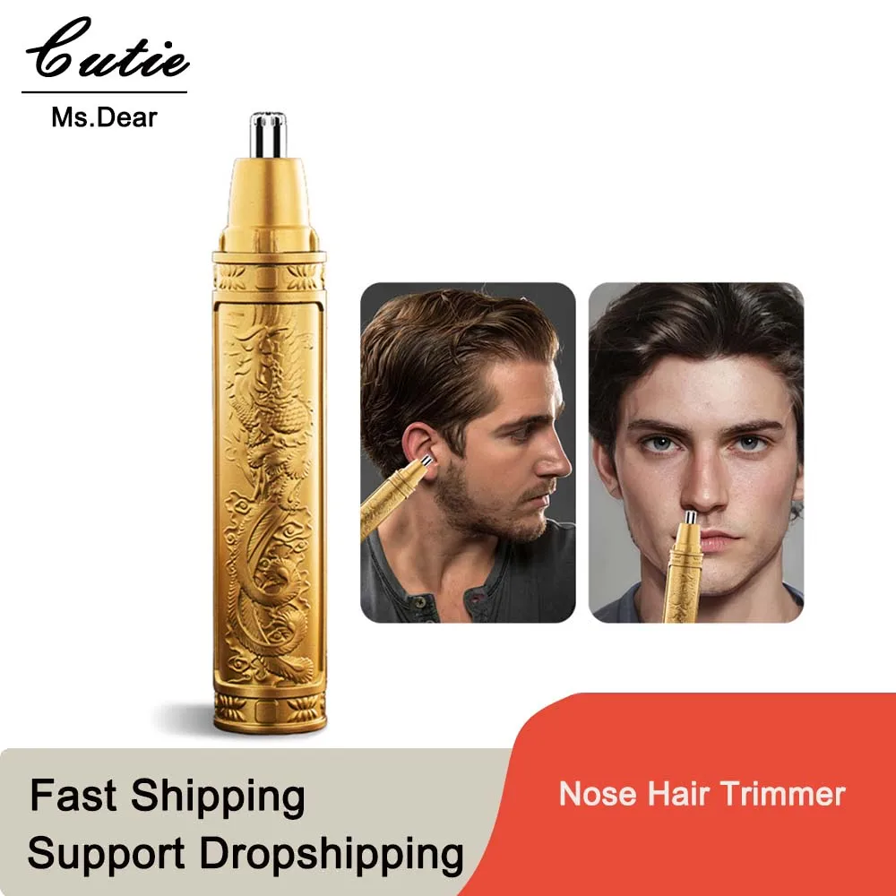 Electric Nose Hair Trimmer Ear Face Eyebrow Hair Clean Clipper for Men Women Neck Facial Hair Removal Nose Hair Trimming Device
Electric Nose Hair Trimmer Ear Face Eyebrow Hair Clean Clipper for Men Women Neck Facial Hair Removal Nose Hair Trimming Device
