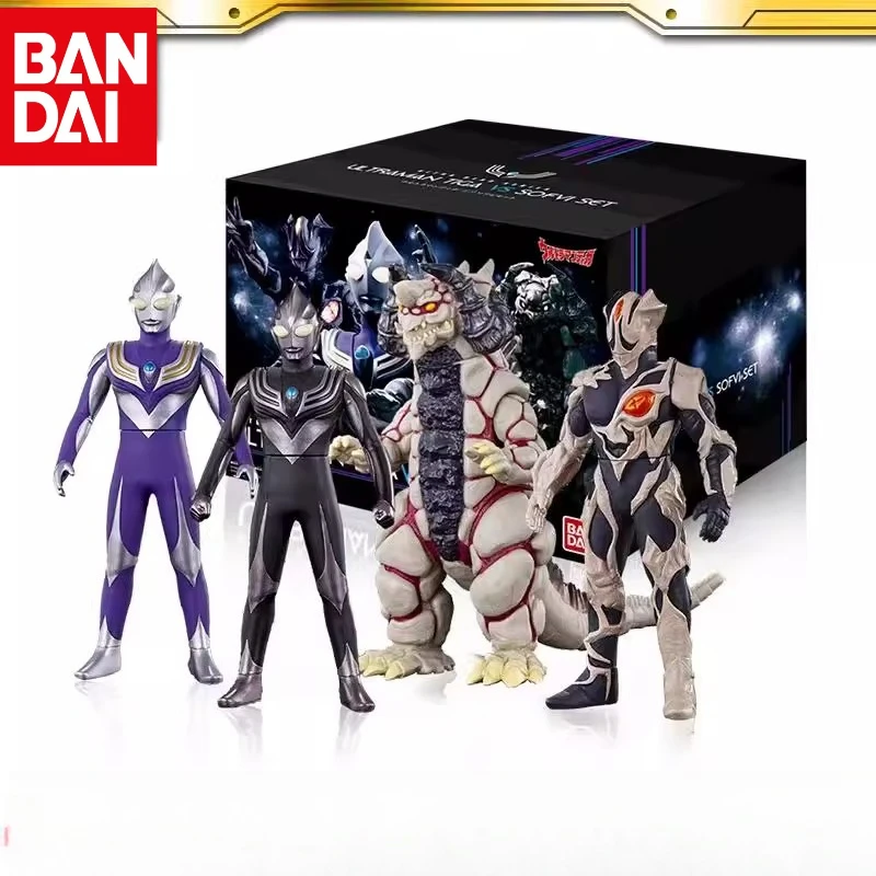 Bandai Ultraman Tiga Sky Type Soft Vinyl Figure - Tiga Battle Set with Monsters Boys, Collection & Gift
Bandai Ultraman Tiga Sky Type Soft Vinyl Figure - Tiga Battle Set with Monsters Boys, Collection & Gift