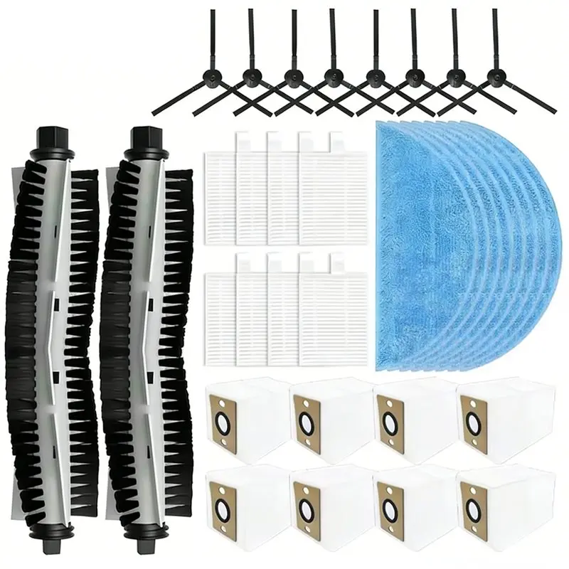 【SPECIAL OFFER】Replacement Parts For Ilife A30 Pro Vacuum- Main Roller Brush, Side Brush, Filter, Mop Cloth, Dust Bag
【SPECIAL OFFER】Replacement Parts For Ilife A30 Pro Vacuum- Main Roller Brush, Side Brush, Filter, Mop Cloth, Dust Bag