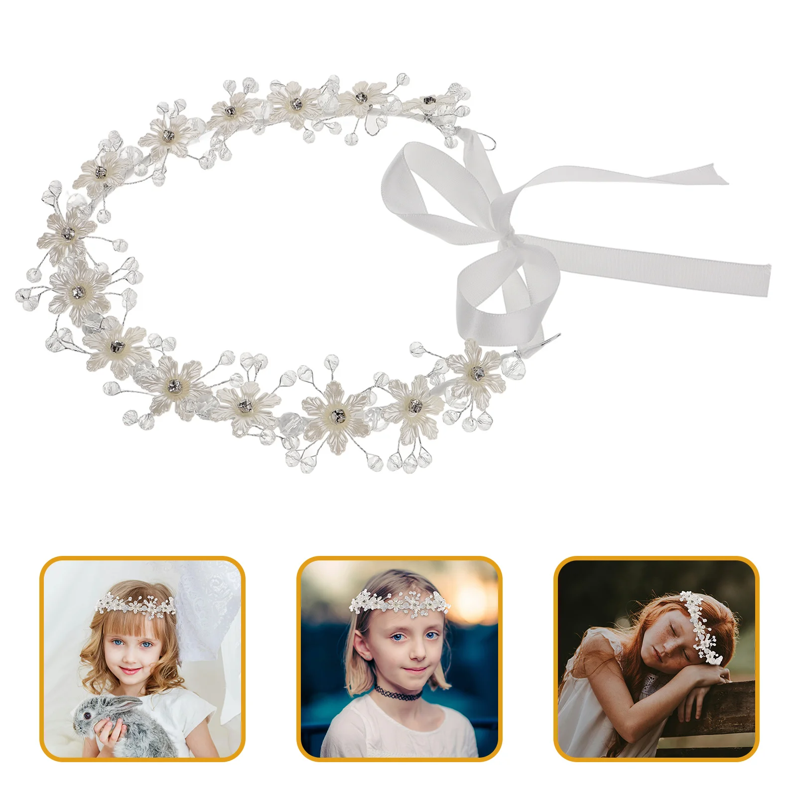 Silver Bridal Headband Sparkling Crystal Wedding Headpiece for Bride and Flower Girl Princess Accessories Cute Hair Band
Silver Bridal Headband Sparkling Crystal Wedding Headpiece for Bride and Flower Girl Princess Accessories Cute Hair Band