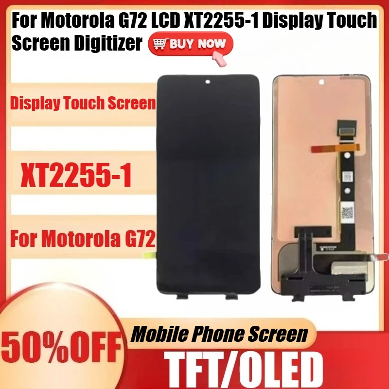 6.6“New For Motorola G72 LCD XT2255-1 Display Touch Screen Digitizer Assembly Replacement For Moto G72 Display With Fingerprint
6.6“New For Motorola G72 LCD XT2255-1 Display Touch Screen Digitizer Assembly Replacement For Moto G72 Display With Fingerprint