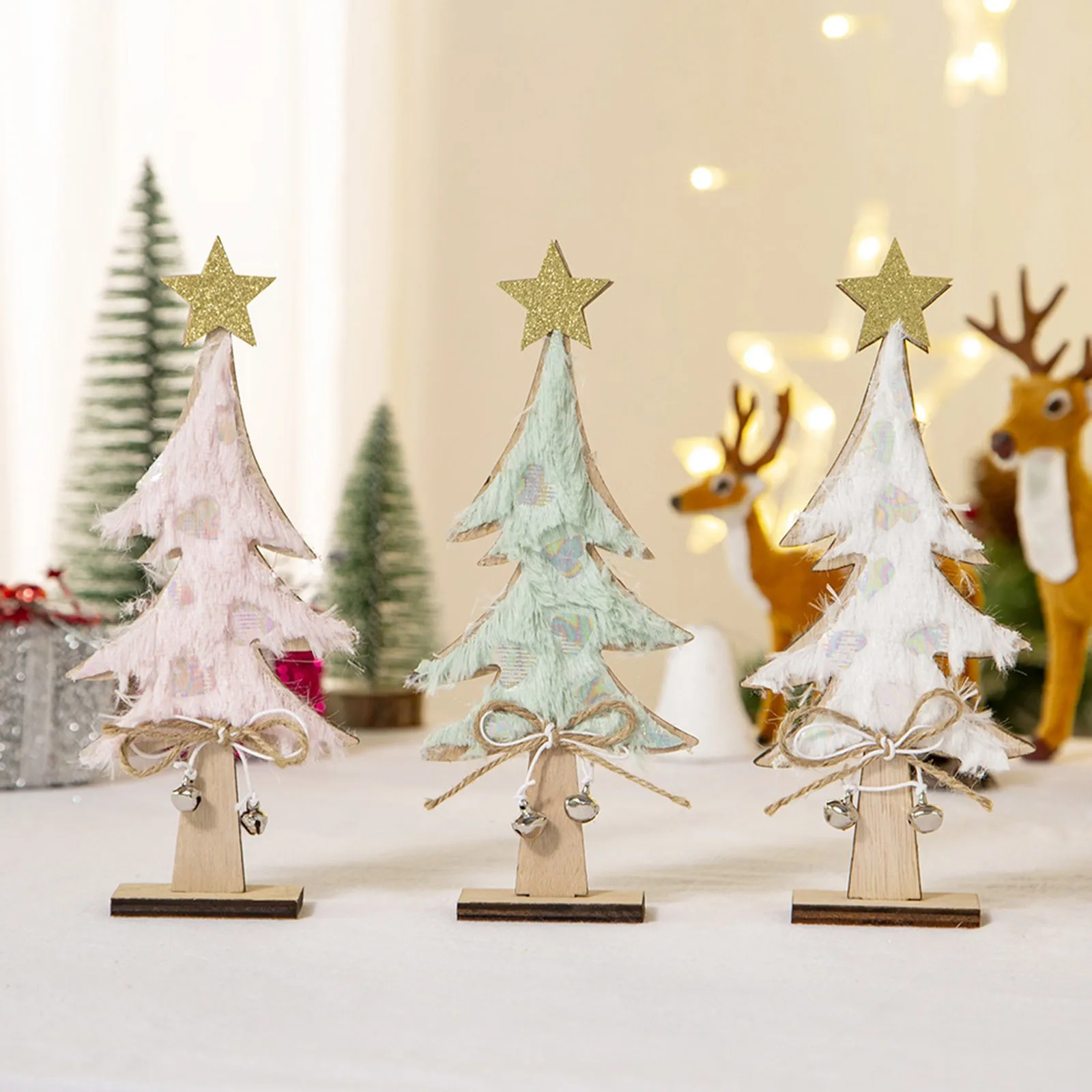 DIY Wooden Christmas Tree Ornaments Pink Xmas Trees Window Decor Christmas Decorations For Home Navidad 2023 New Year Gifts
DIY Wooden Christmas Tree Ornaments Pink Xmas Trees Window Decor Christmas Decorations For Home Navidad 2023 New Year Gifts