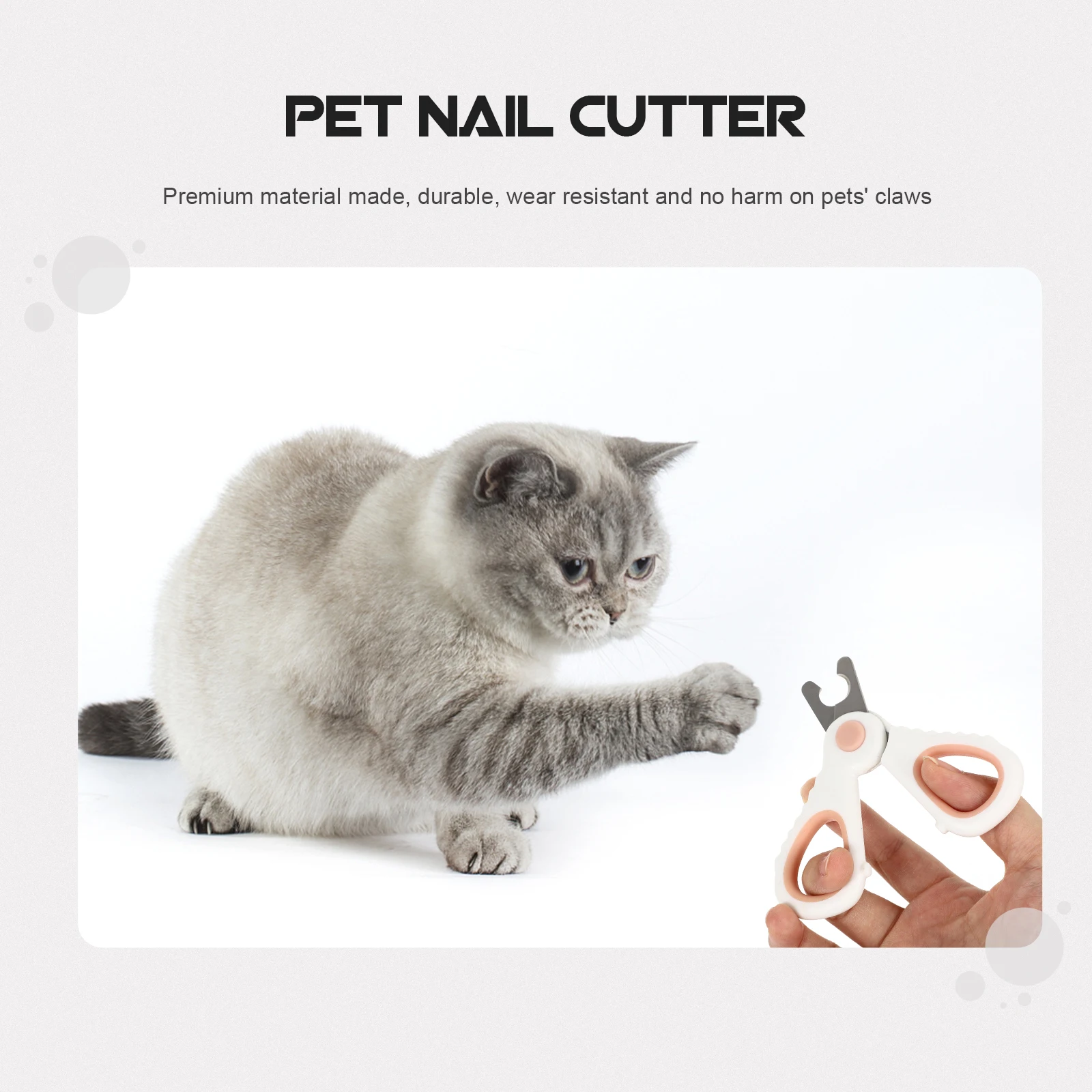 Cat Nail Scissors Cats Claw Clipper Pet Claws for Pets Dog Cutting Tool Sharp
Cat Nail Scissors Cats Claw Clipper Pet Claws for Pets Dog Cutting Tool Sharp